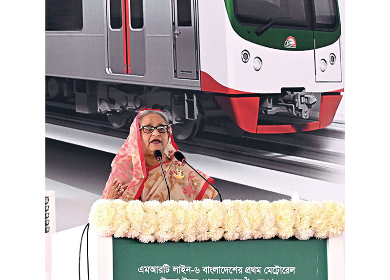 The Capital of Bangladesh Gets Its First Metro Line