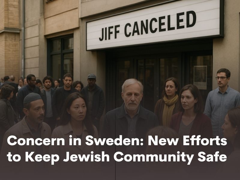  Concern in Sweden: New Efforts to Keep Jewish Community Safe