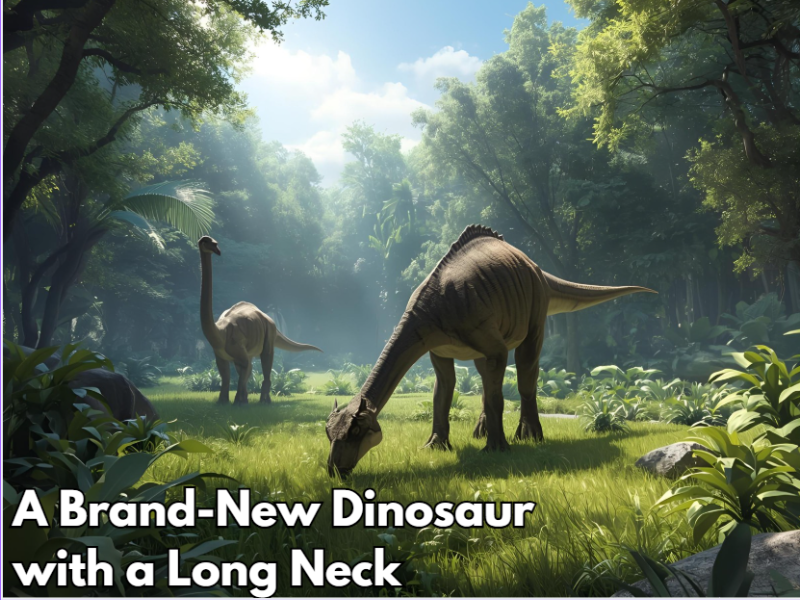A Brand-New Dinosaur with a Long Neck