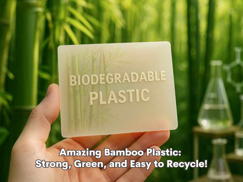 Amazing Bamboo Plastic: Strong, Green, and Easy to Recycle!