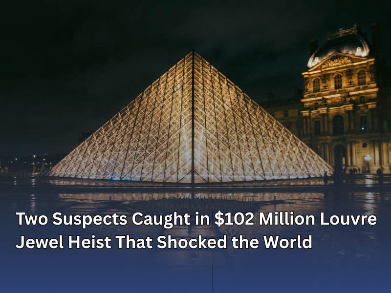 Two Suspects Caught in $102 Million Louvre Jewel Heist That Shocked the World