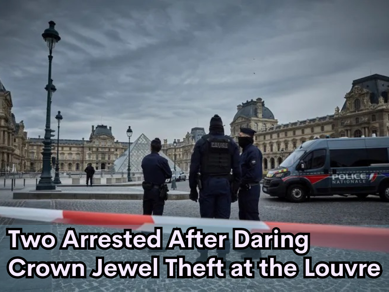  Two Arrested After Daring Crown Jewel Theft at the Louvre