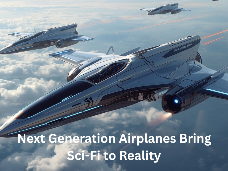 Next Generation Airplanes Bring Sci-Fi to Reality