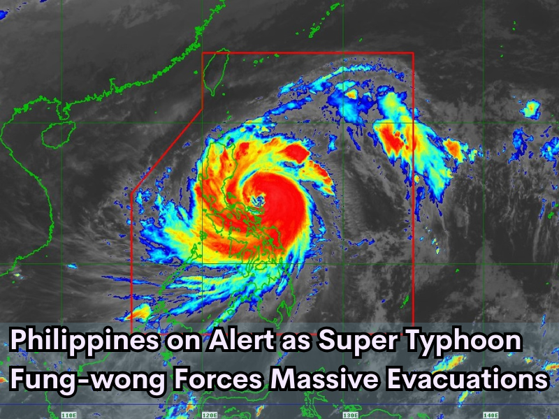 Philippines on Alert as Super Typhoon Fung-wong Forces Massive Evacuations