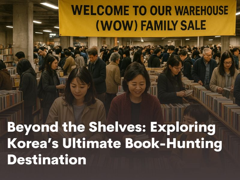  Beyond the Shelves: Exploring Korea’s Ultimate Book-Hunting Destination