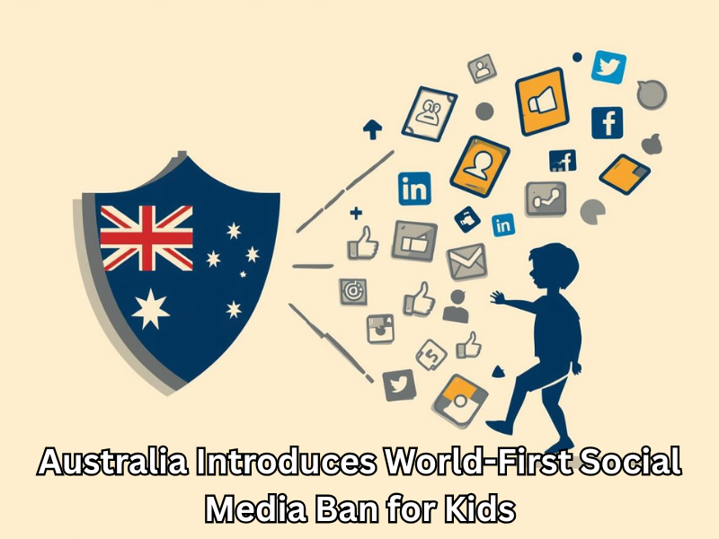 Australia Introduces World-First Social Media Ban for Kids