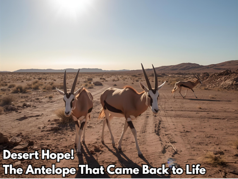 Desert Hope - The Antelope That Came Back to Life