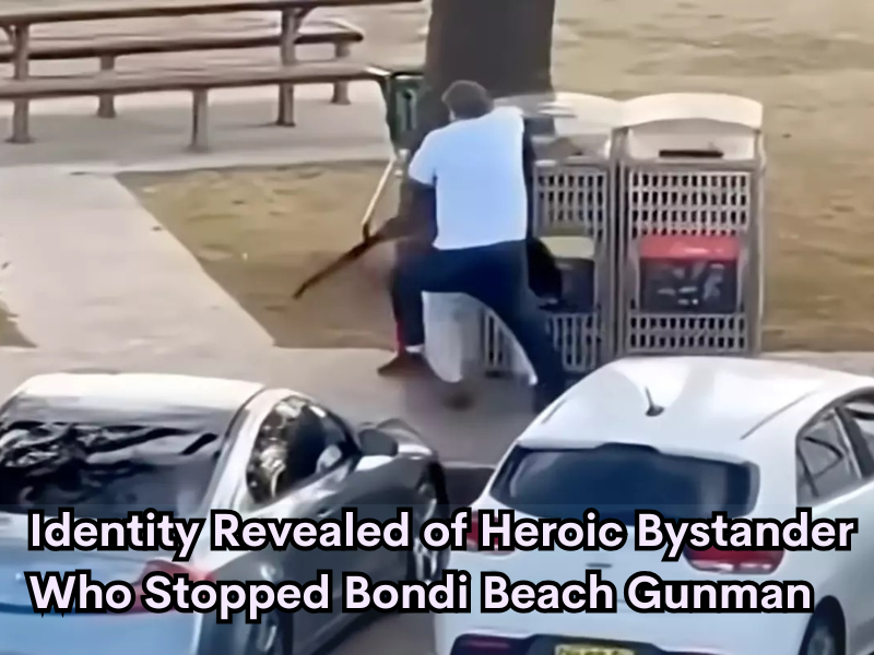 Identity Revealed of Heroic Bystander Who Stopped Bondi Beach Gunman