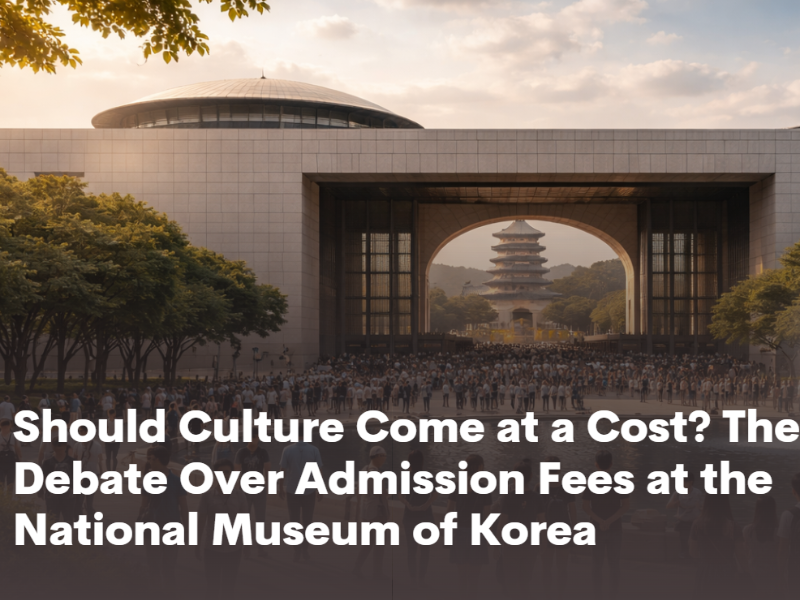  Should Culture Come at a Cost? The Debate Over Admission Fees at the National Museum of Korea
