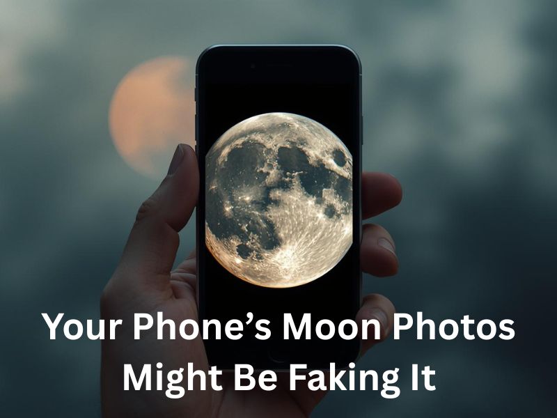Your Phone’s Moon Photos Might Be Faking It