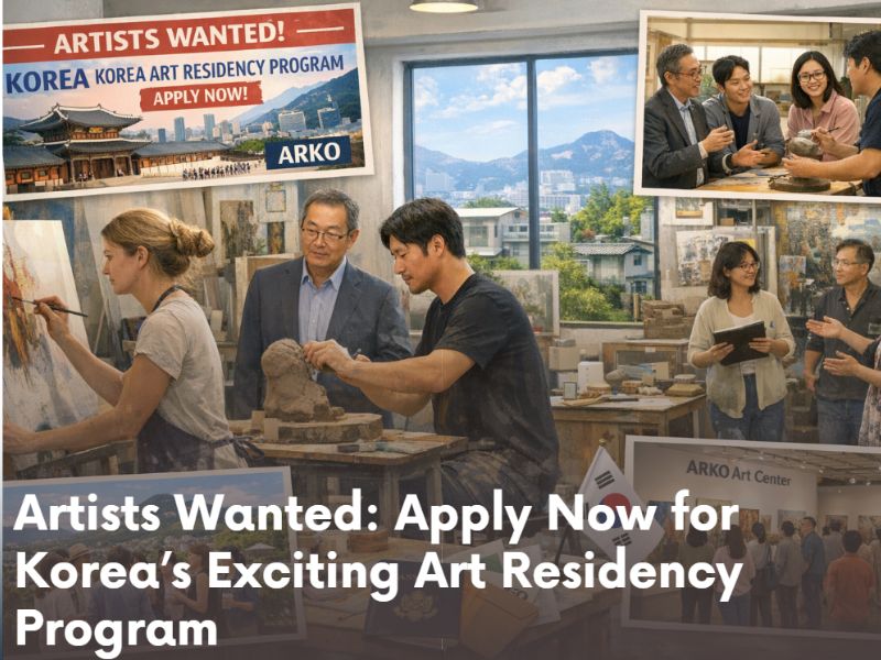Artists Wanted: Apply Now for Korea’s Exciting Art Residency Program
