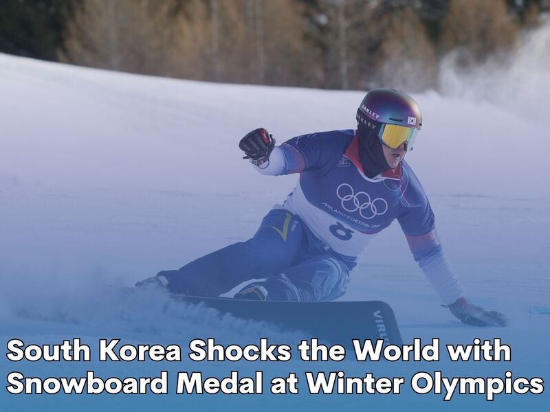 South Korea Shocks the World with Snowboard Medal at Winter Olympics