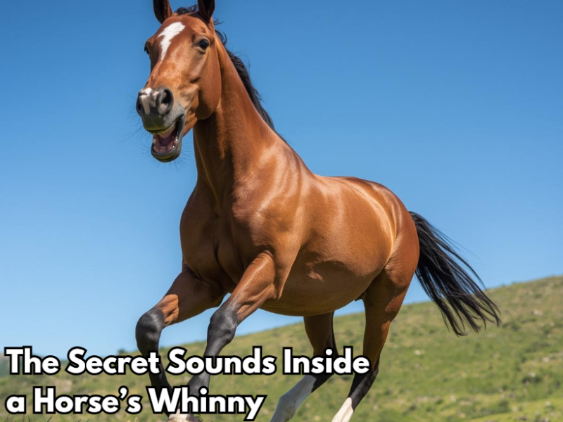 The Secret Sounds Inside a Horse’s Whinny