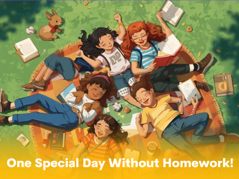 One Special Day Without Homework!