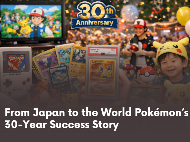 From Japan to the World Pokémon’s 30-Year Success Story
