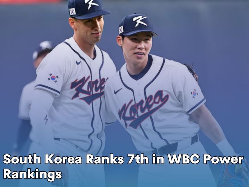 South Korea Ranks 7th in WBC Power Rankings