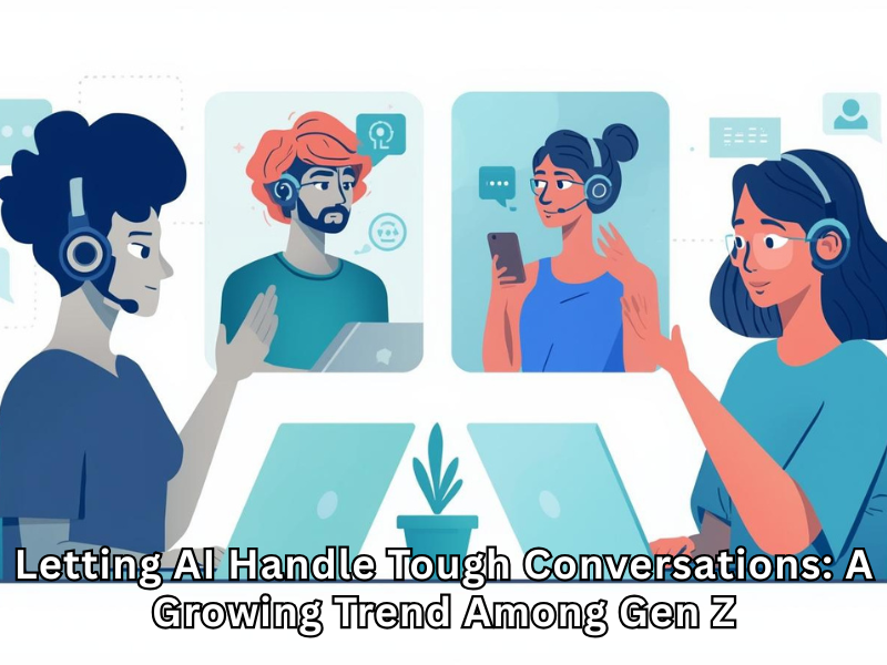 Letting AI Handle Tough Conversations: A Growing Trend Among Gen Z