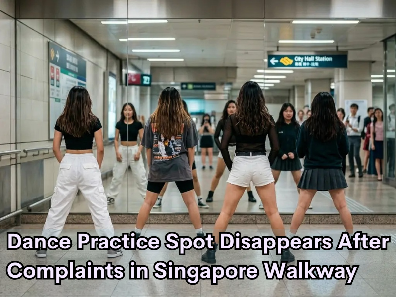 Dance Practice Spot Disappears After Complaints in Singapore Walkway