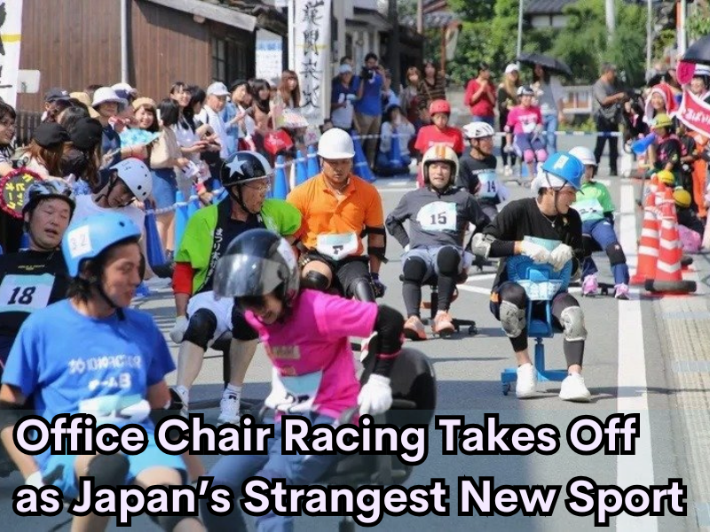 Office Chair Racing Takes Off as Japan’s Strangest New Sport
