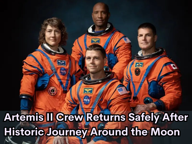 Artemis II Crew Returns Safely After Historic Journey Around the Moon