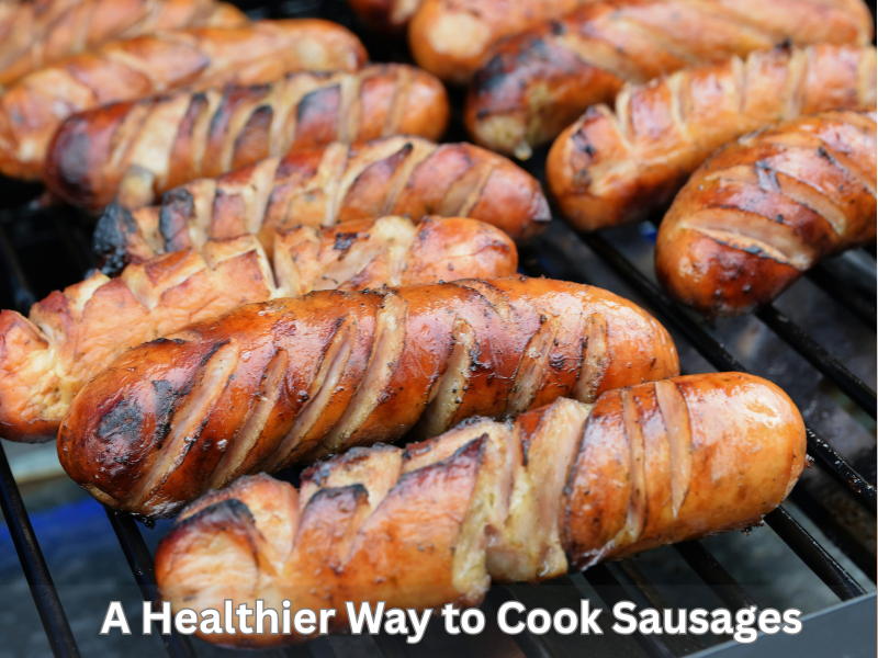 A Healthier Way to Cook Sausages