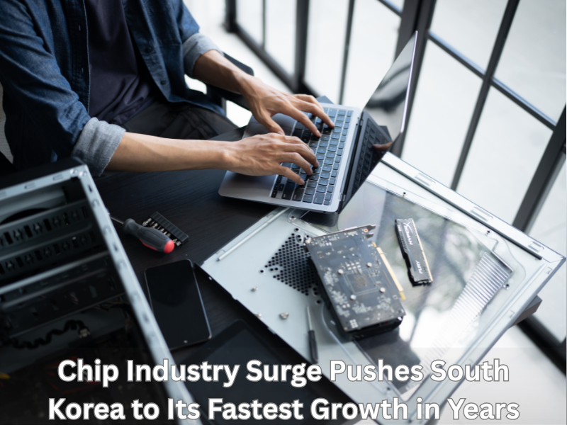 Chip Industry Surge Pushes South Korea to Its Fastest Growth in Years