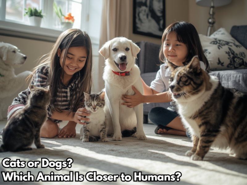 Cats or Dogs? Which Animal Is Closer to Humans? 