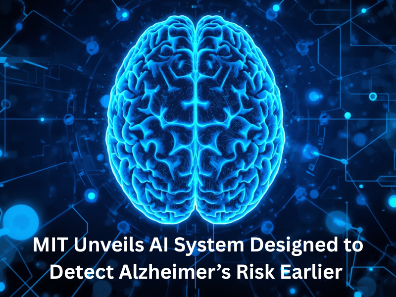 MIT Unveils AI System Designed to Detect Alzheimer’s Risk Earlier 
