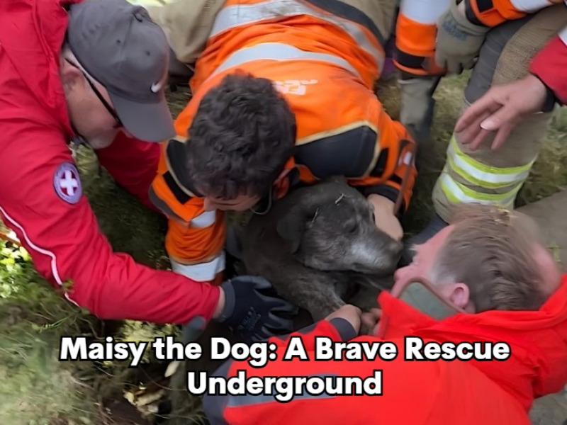 Maisy the Dog: A Brave Rescue Underground