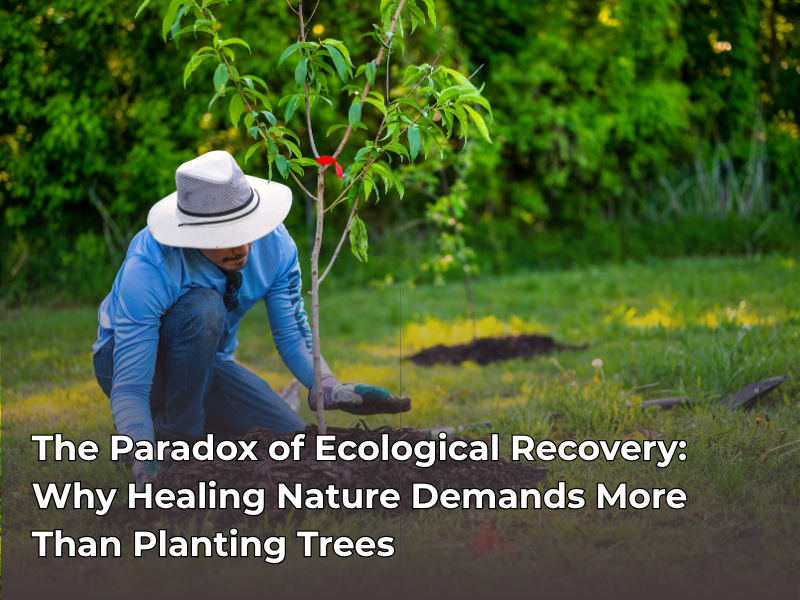 The Paradox of Ecological Recovery:  Why Healing Nature Demands More Than Planting Trees