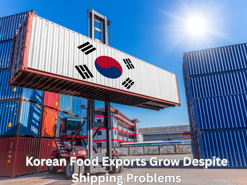 Korean Food Exports Grow Despite Shipping Problems
