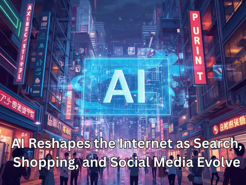 AI Reshapes the Internet as Search, Shopping, and Social Media Evolve