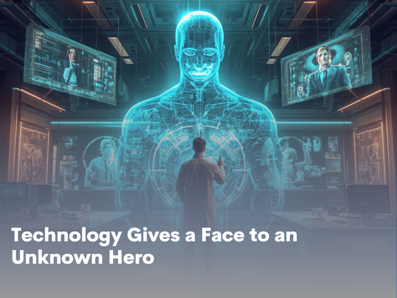 Technology Gives a Face to an Unknown Hero