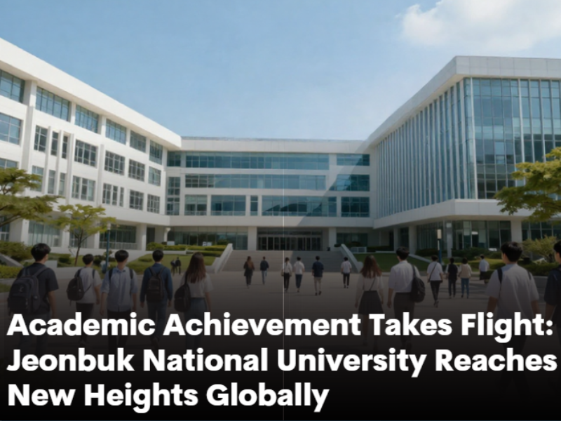 Academic Achievement Takes Flight: Jeonbuk National University Reaches New Heights Globally