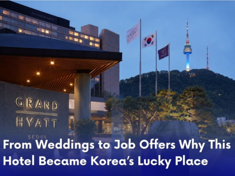 From Weddings to Job Offers Why This Hotel Became Korea’s Lucky Place