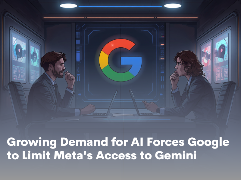 Growing Demand for AI Forces Google to Limit Meta's Access to Gemini