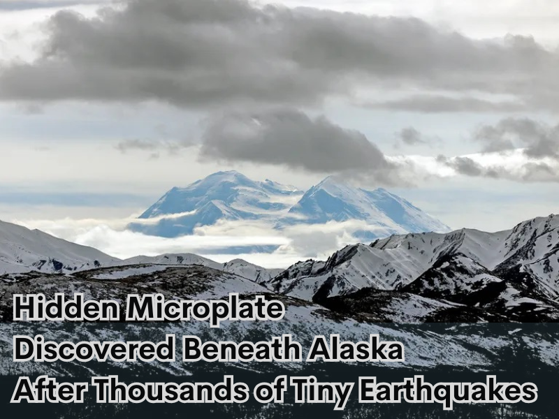 Hidden Microplate Discovered Beneath Alaska After Thousands of Tiny Earthquakes 