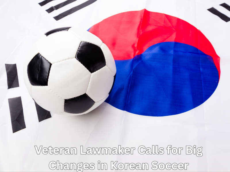 Veteran Lawmaker Calls for Big Changes in Korean Soccer