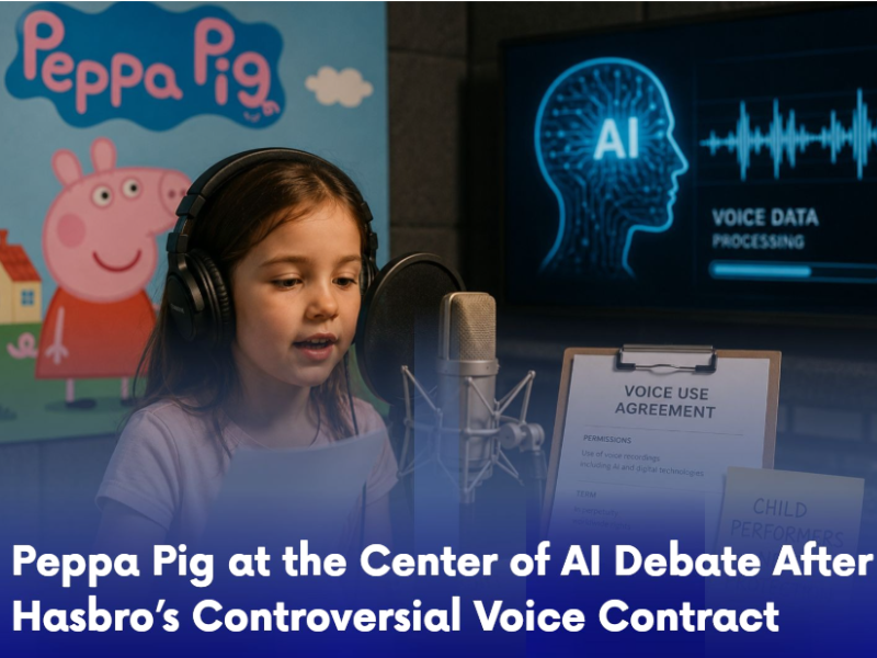Peppa Pig at the Center of AI Debate After Hasbro’s Controversial Voice Contract