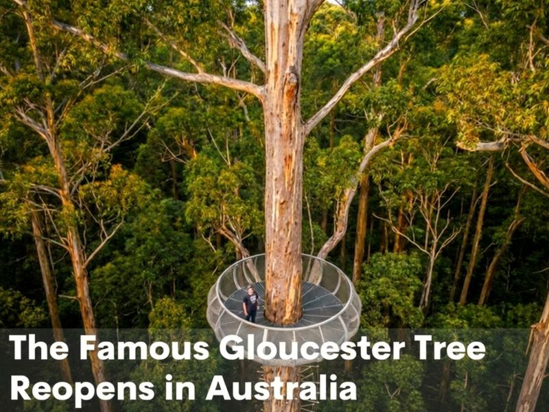 The Famous Gloucester Tree Reopens in Australia
