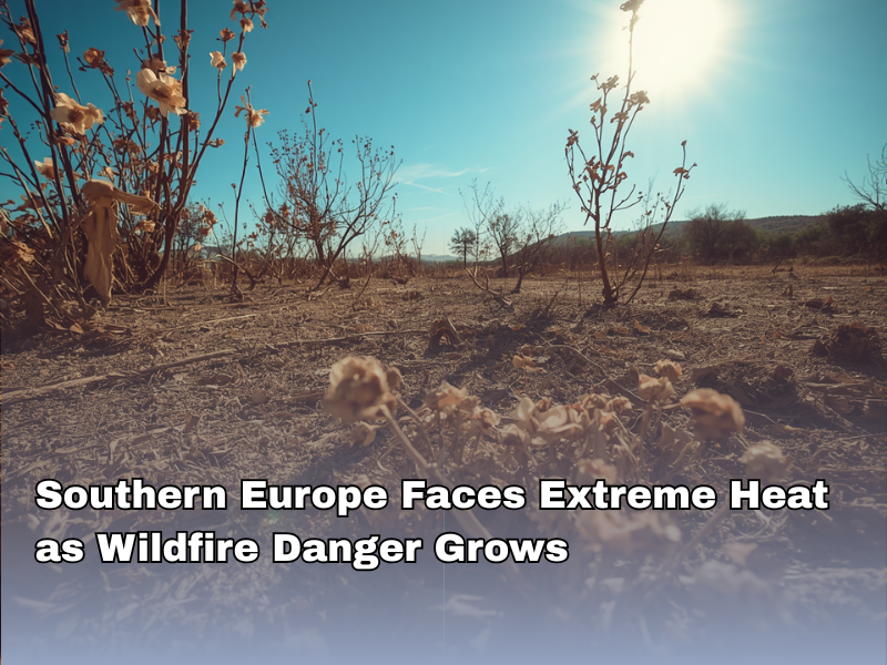 Southern Europe Faces Extreme Heat as Wildfire Danger Grows