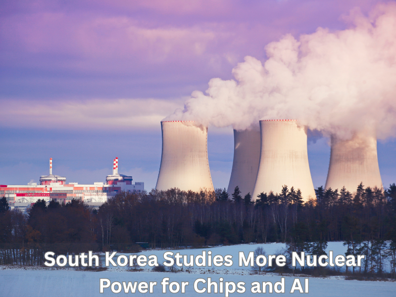 South Korea Studies More Nuclear Power for Chips and AI