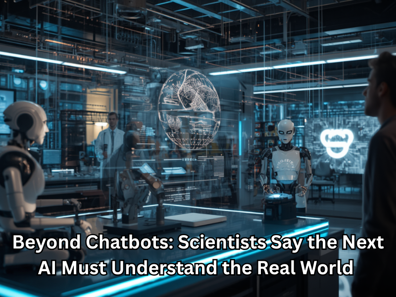 Beyond Chatbots: Scientists Say the Next AI Must Understand the Real World 