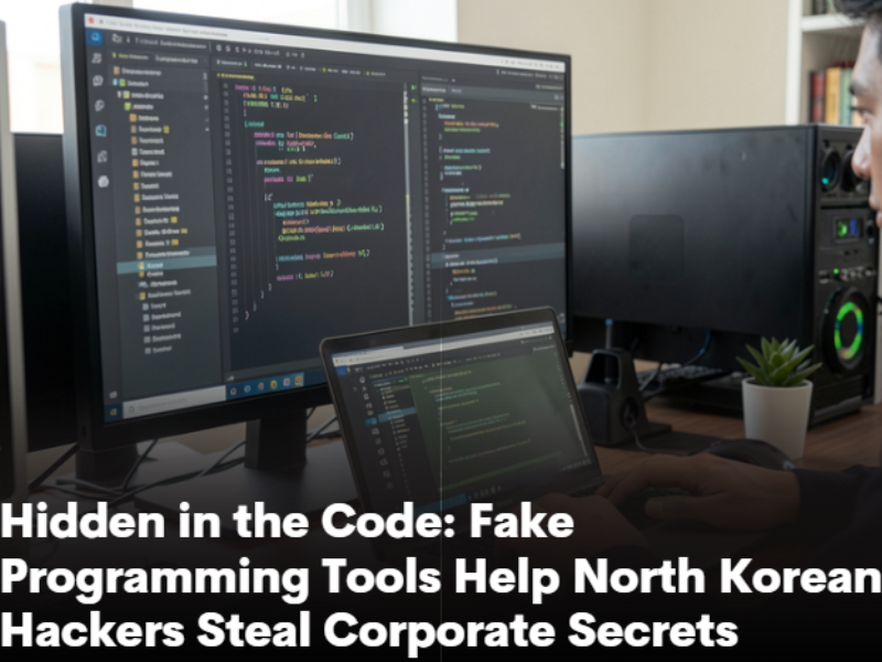 Hidden in the Code: Fake Programming Tools Help North Korean Hackers Steal Corporate Secrets
