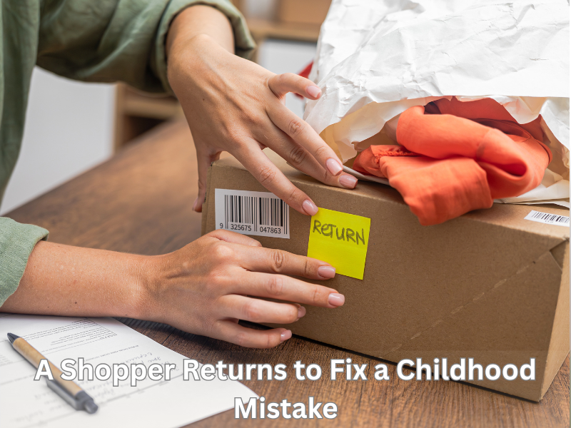 A Shopper Returns to Fix a Childhood Mistake